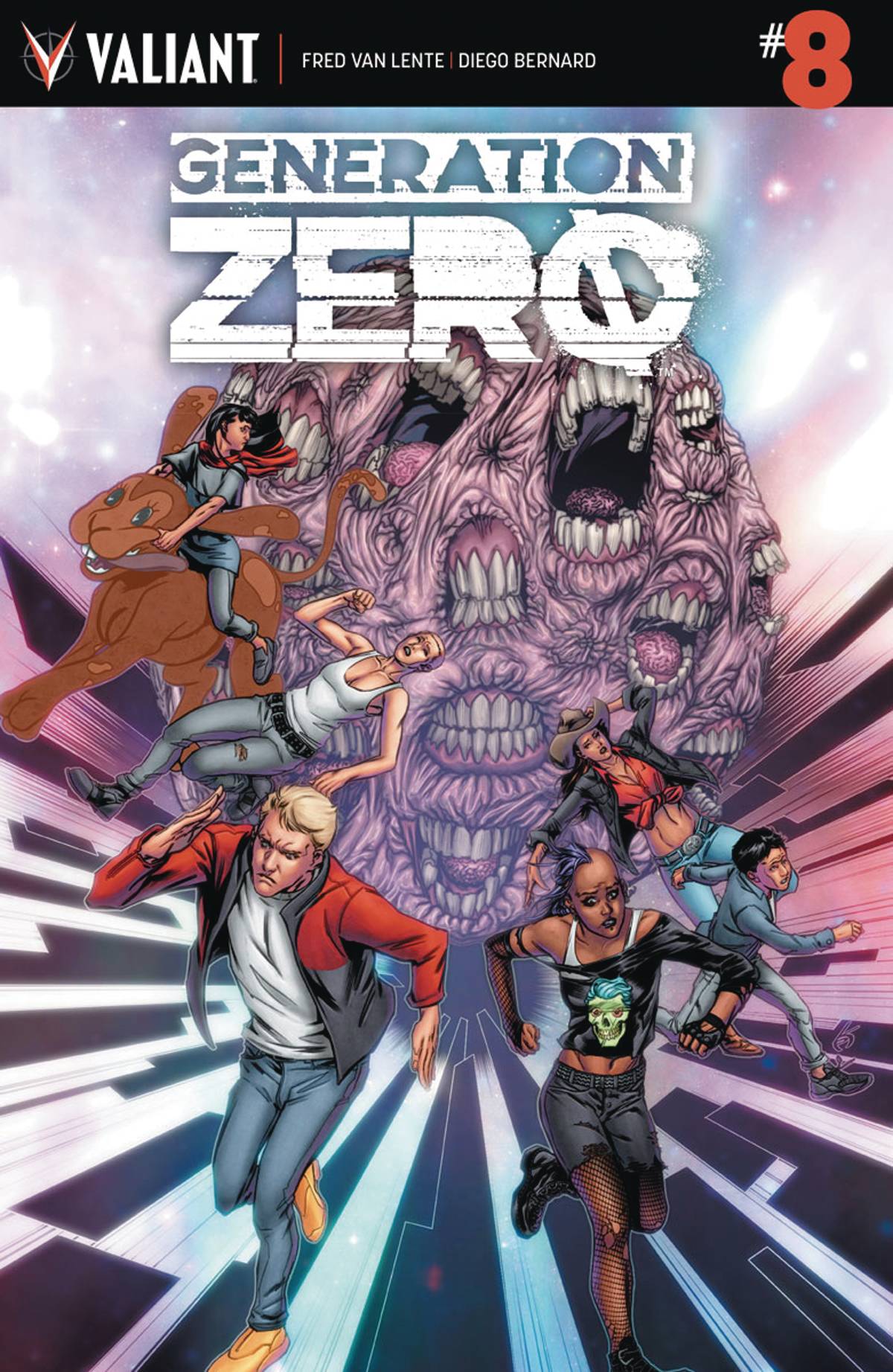 Packrat Comics VALIANT COMICS GENERATION ZERO #8