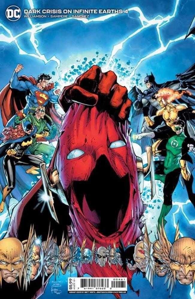 Packrat Comics VF/NM Dark Crisis On Infinite Earths #4 (Of 7) Cover C Brett Booth & Jonathan Glapion