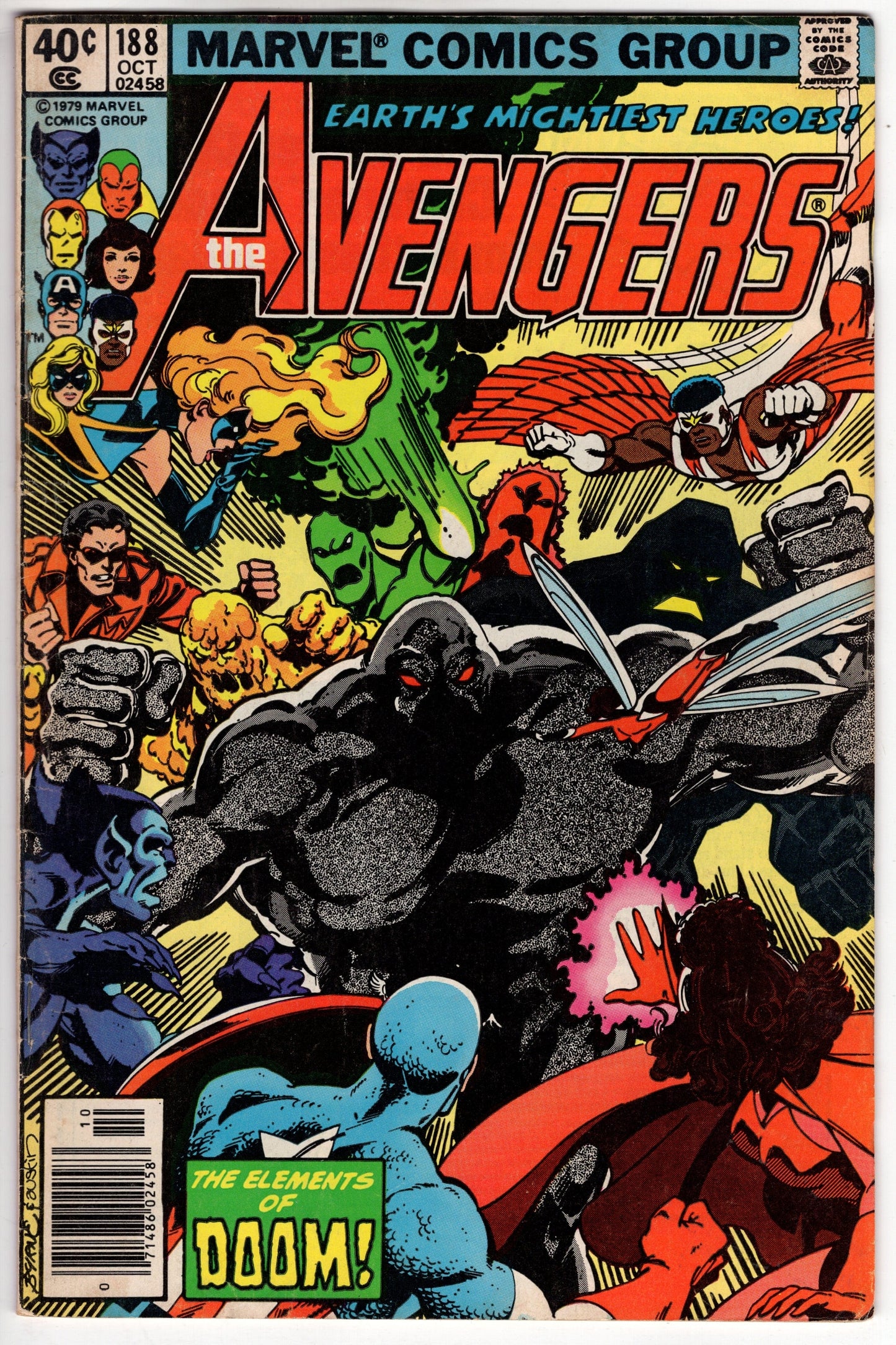 Packrat Comics VG Avengers #188