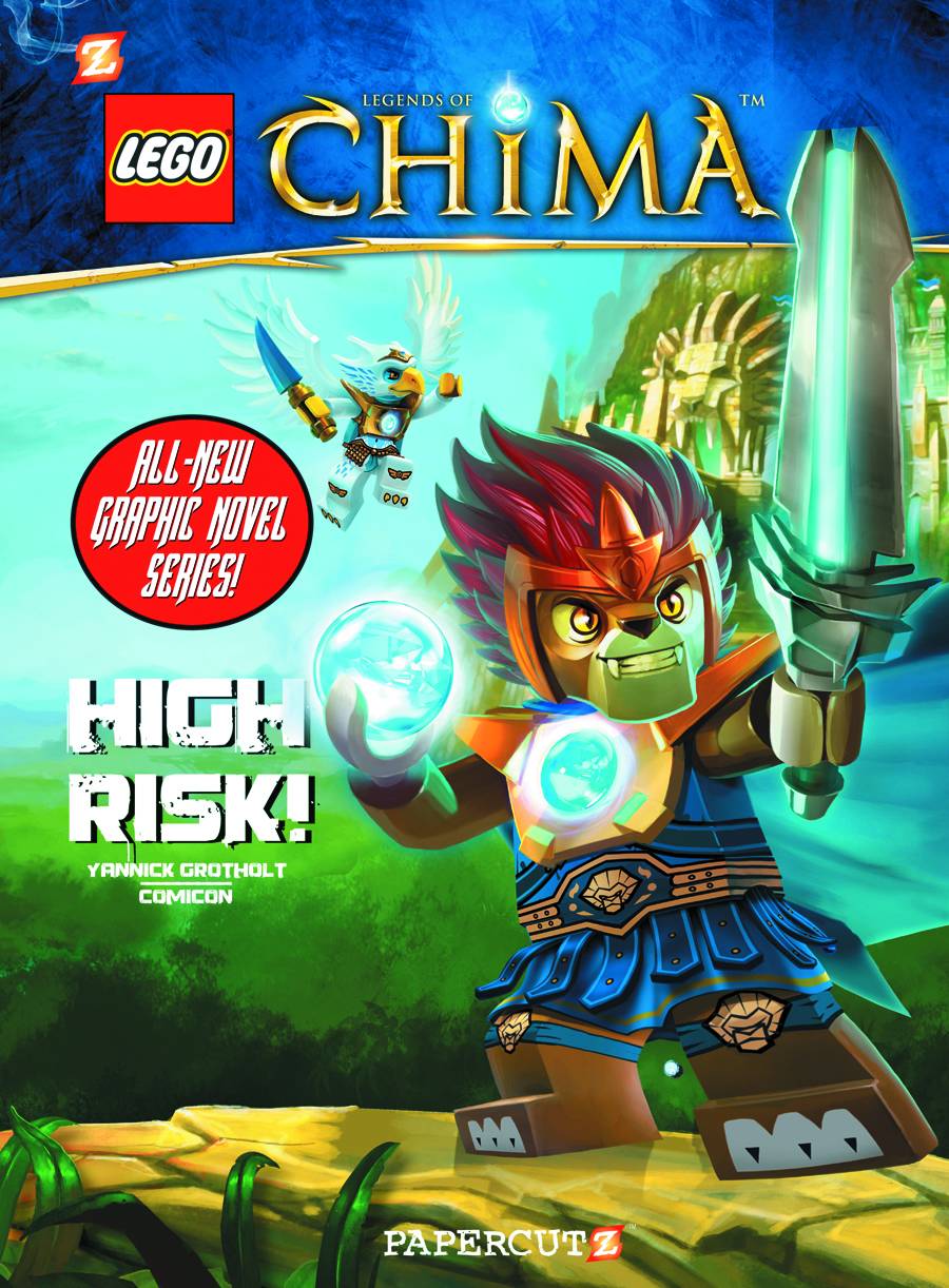 PAPERCUTZ KIDS LEGO LEGENDS OF CHIMA GN VOL 01 HIGH RISK