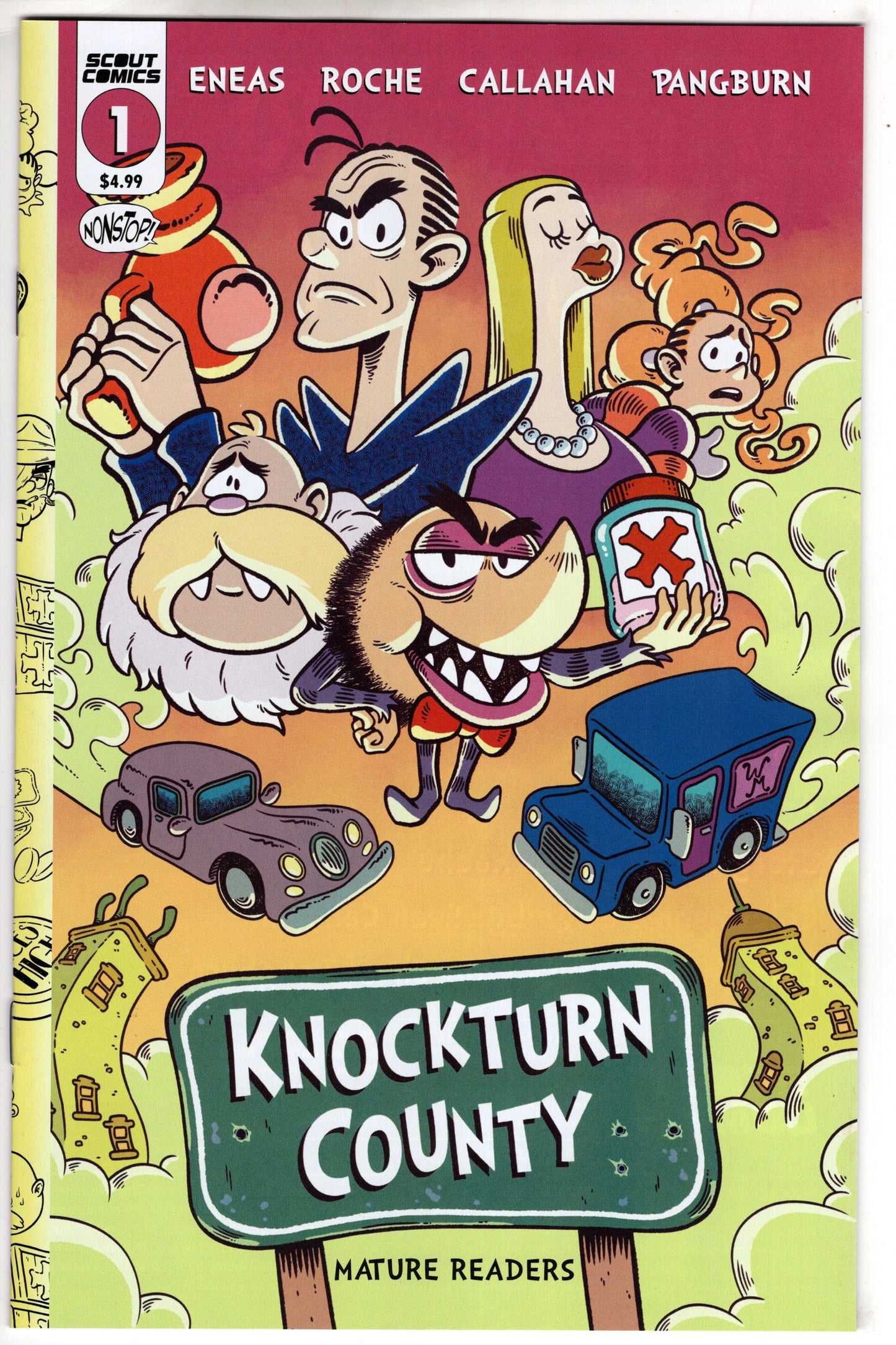 Scout Comics COMIC BOOK Knockturn County #1