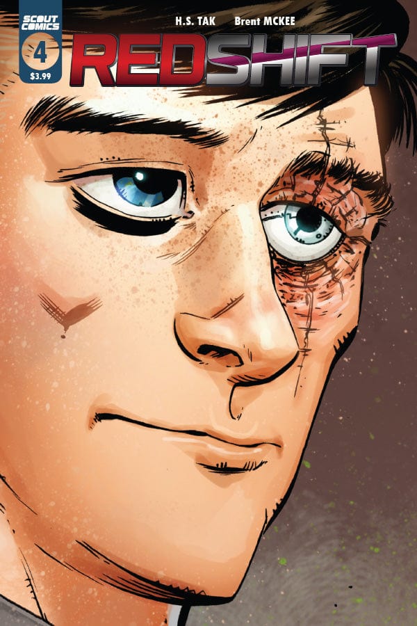 SCOUT COMICS COMIC BOOK REDSHIFT #4 (OF 6)