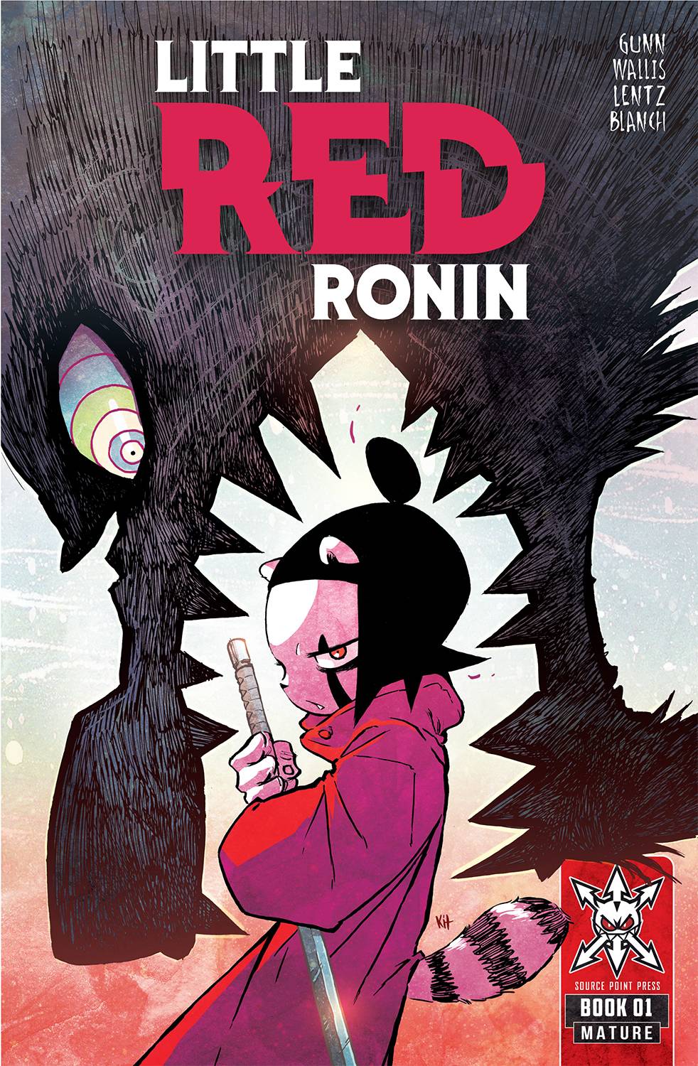 SOURCE POINT PRESS COMIC BOOK VF/NM LITTLE RED RONIN #1 CVR A WALLIS (MR)