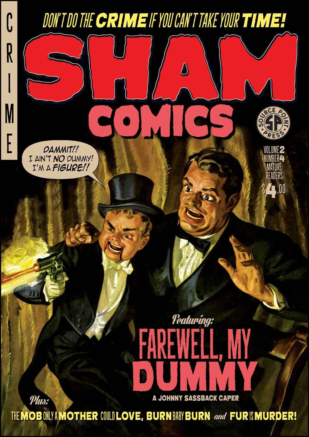 SOURCE POINT PRESS COMIC BOOK VF/NM SHAM COMICS VOL 2 #4 (OF 6) (MR)
