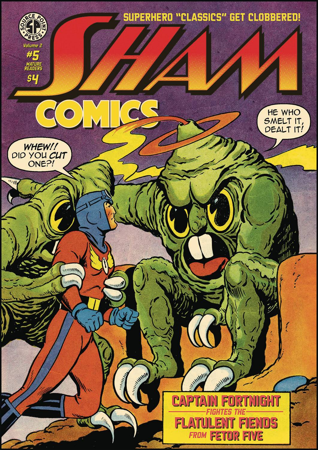 SOURCE POINT PRESS COMIC BOOK VF/NM SHAM COMICS VOL 2 #5 (OF 6) (MR)