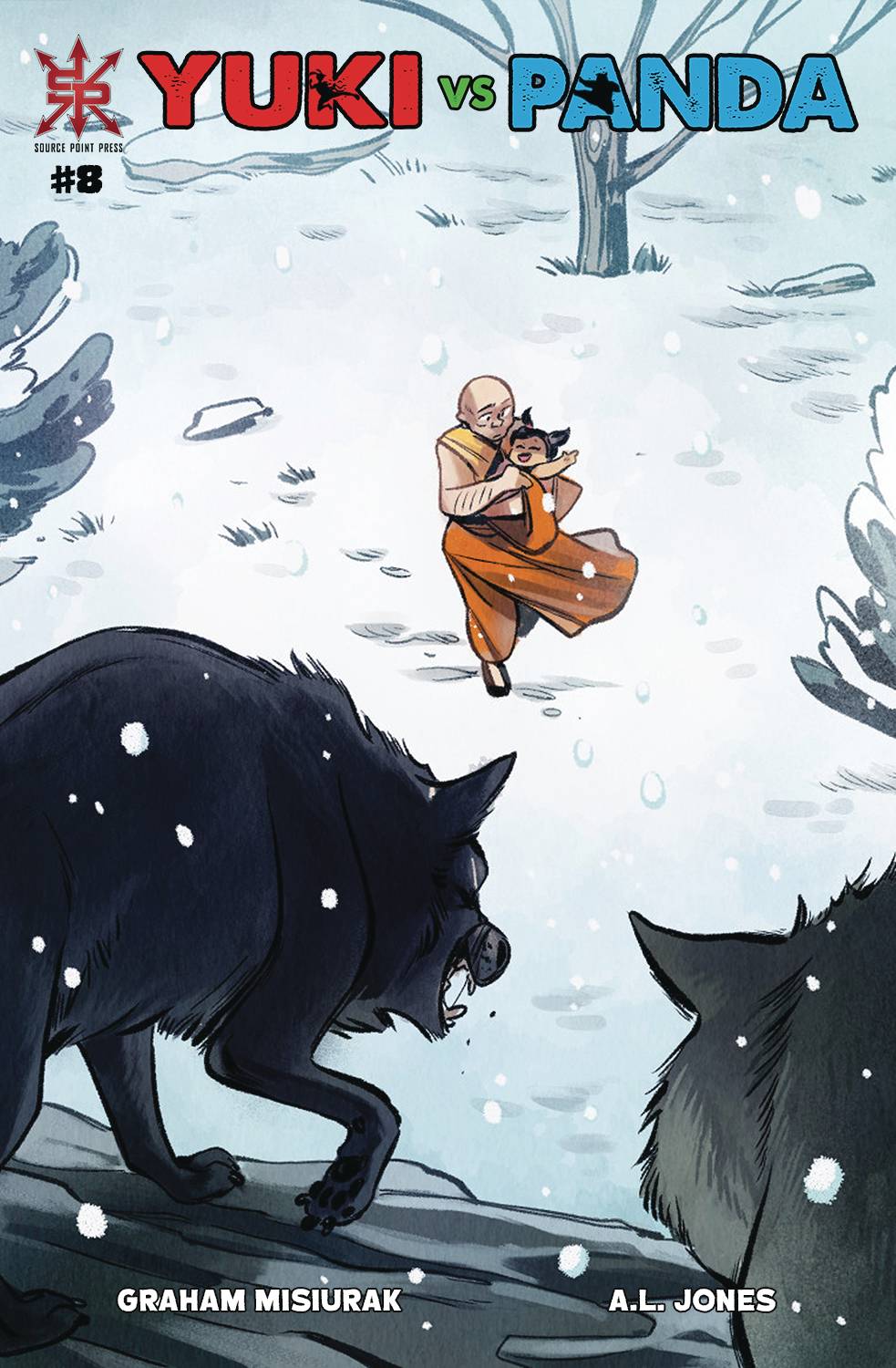 SOURCE POINT PRESS MANGA VF/NM YUKI VS PANDA #8 (MR)