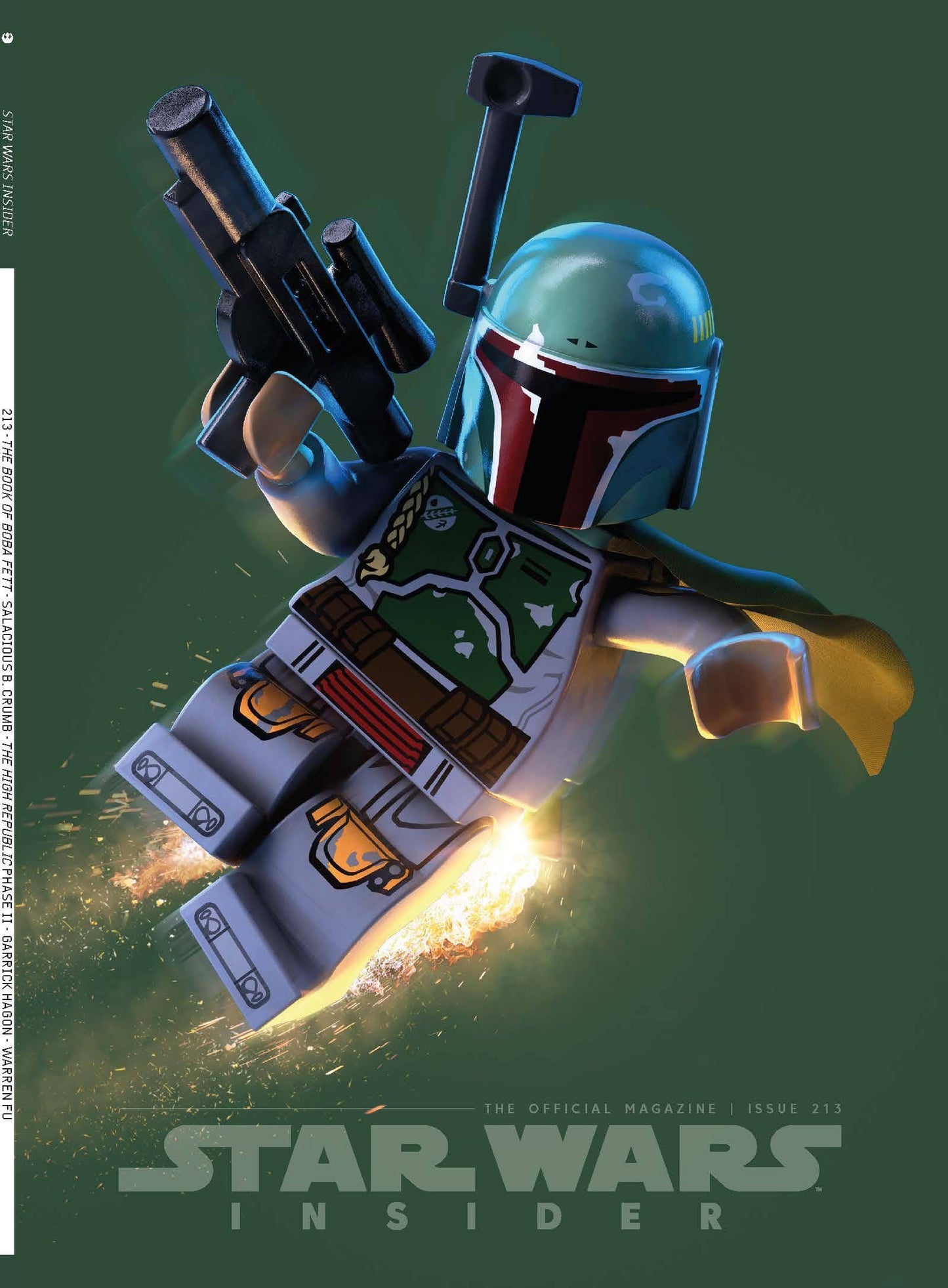 TITAN COMICS COMIC BOOK VF/NM STAR WARS INSIDER #213 FOC LEGO BOBA FETT