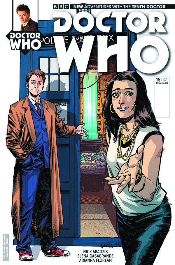 TITAN COMICS Comics DOCTOR WHO 10TH #15 REG CASAGRANDE