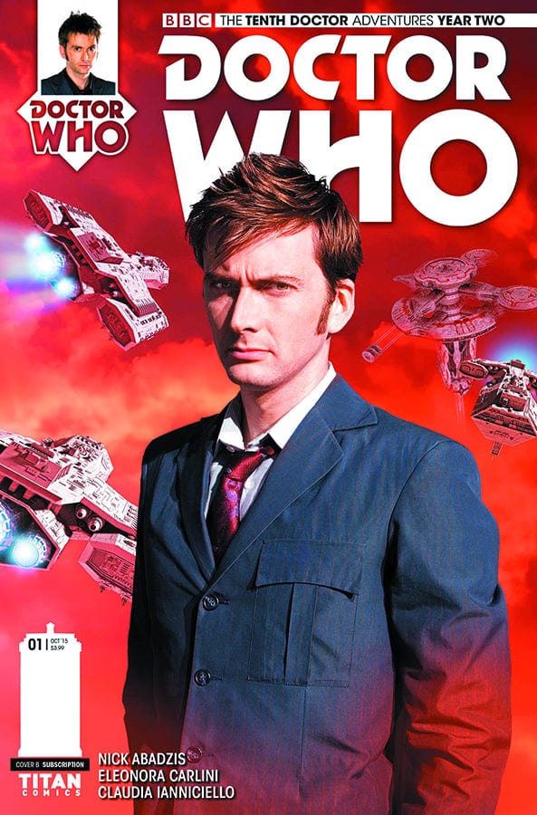 TITAN COMICS Comics DOCTOR WHO 10TH YEAR TWO #1 SUBSCRIPTION PHOTO