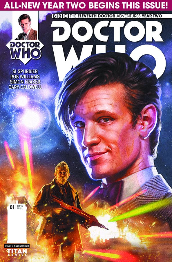 TITAN COMICS Comics DOCTOR WHO 11TH YEAR TWO #1 REG RONALD