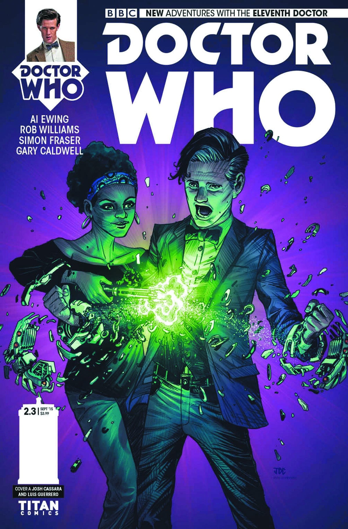 TITAN COMICS Comics DOCTOR WHO 11TH YEAR TWO #3 REG CASSARA