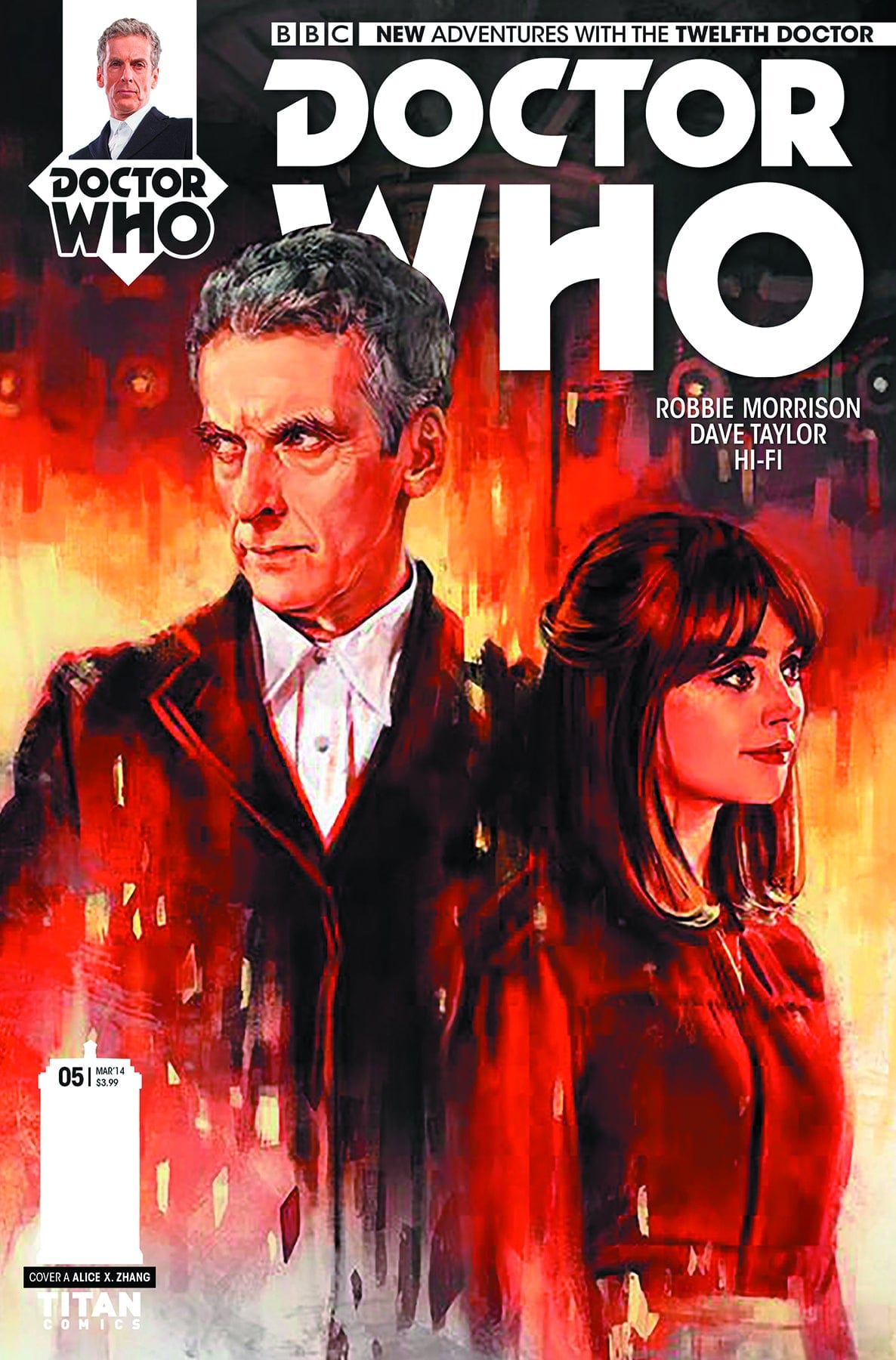 TITAN COMICS Comics DOCTOR WHO 12TH #5 REG ZHANG