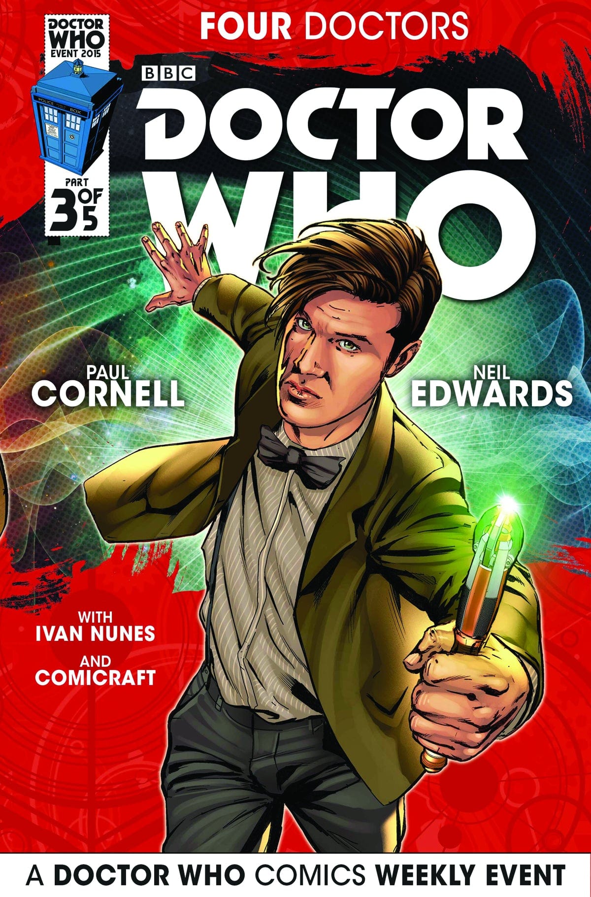 TITAN COMICS Comics DOCTOR WHO 2015 FOUR DOCTORS #3 (OF 5) REG EDWARDS (C: 0-0-1