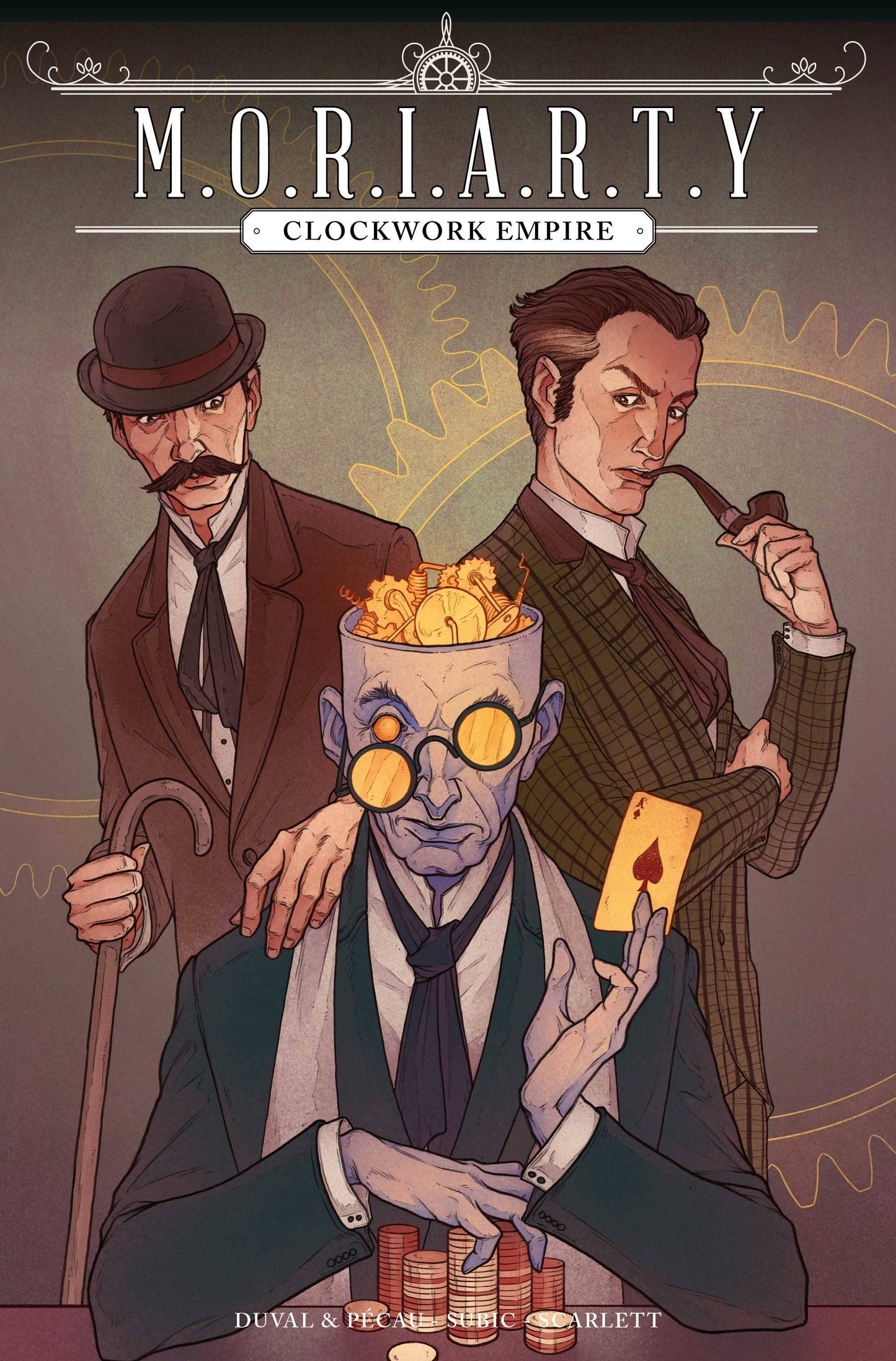 TITAN COMICS Comics MORIARTY CLOCKWORK EMPIRE #1 CVR A SIMECKOVA (MR)