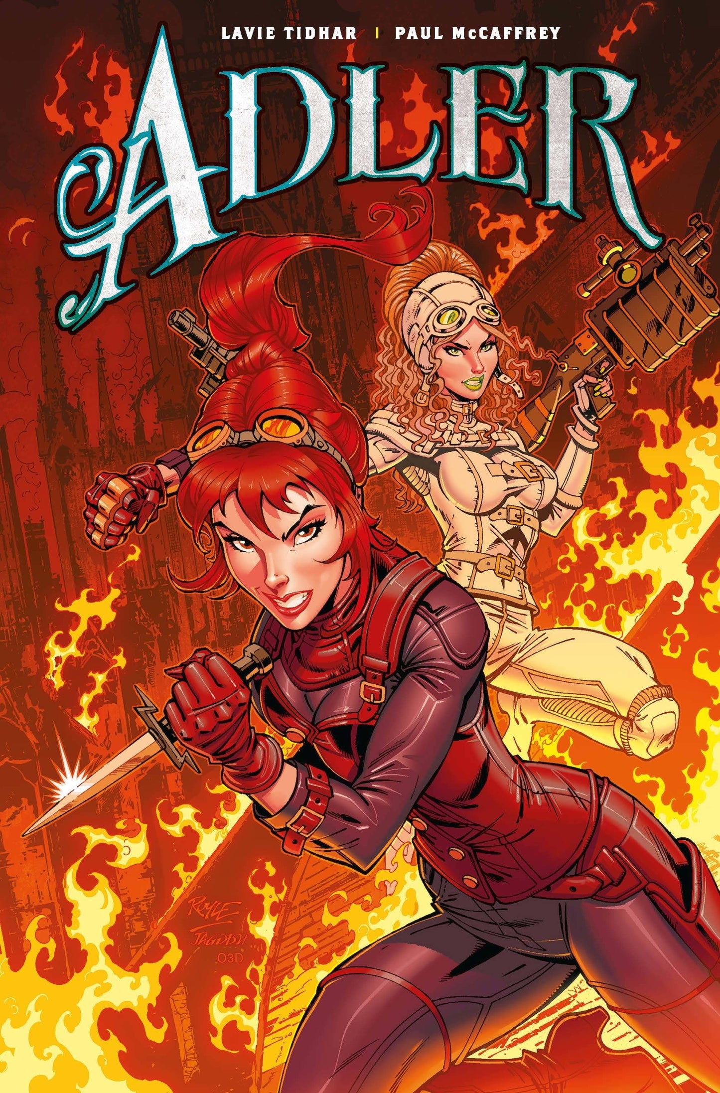 TITAN COMICS Comics VF/NM ADLER #4 CVR A ROYLE (RES)