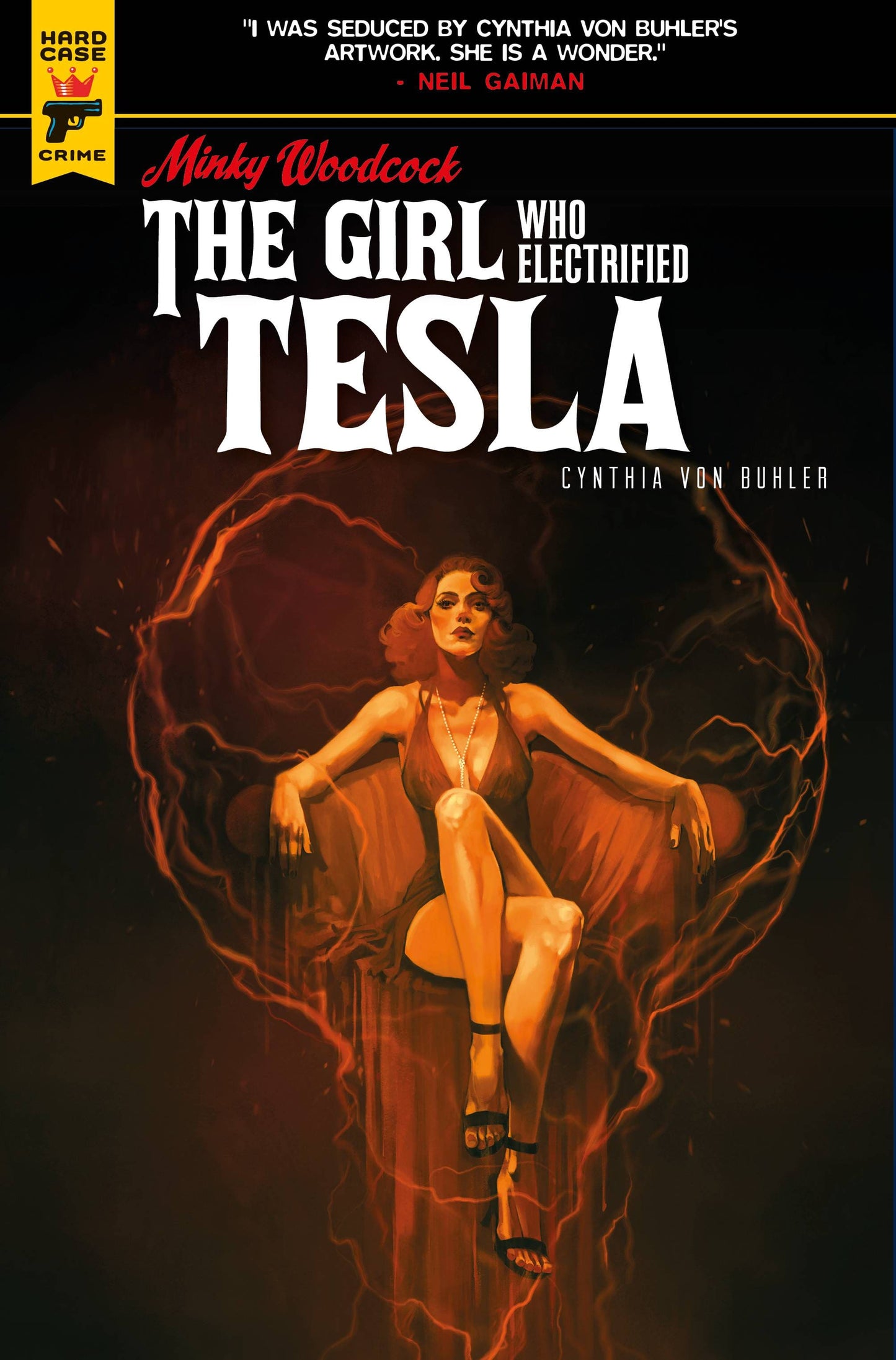 TITAN COMICS Comics VF/NM MINKY WOODCOCK GIRL ELECTRIFIED TESLA #3 CVR C CARANFA (MR)