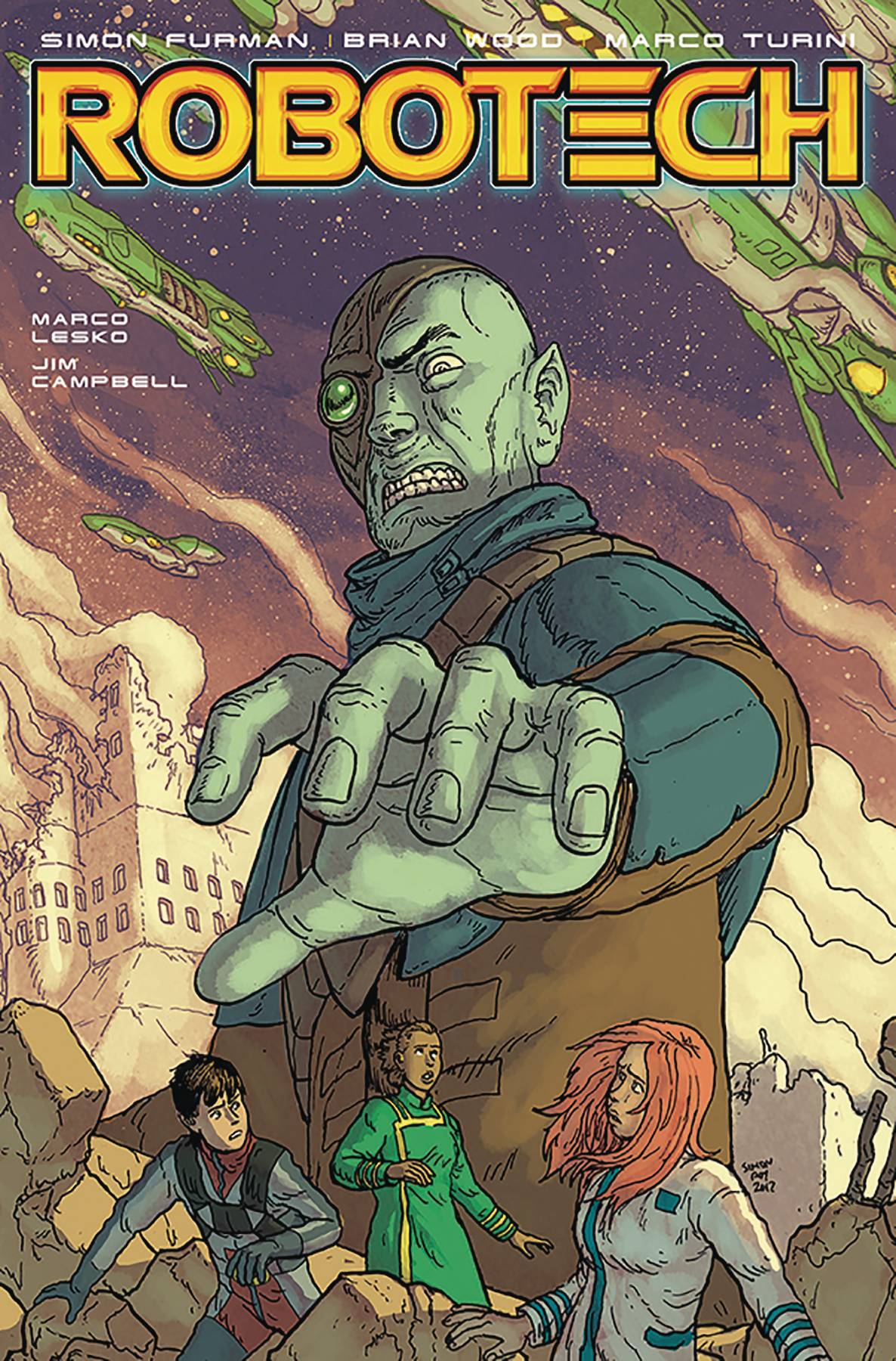 TITAN COMICS ROBOTECH #8 CVR A ROY