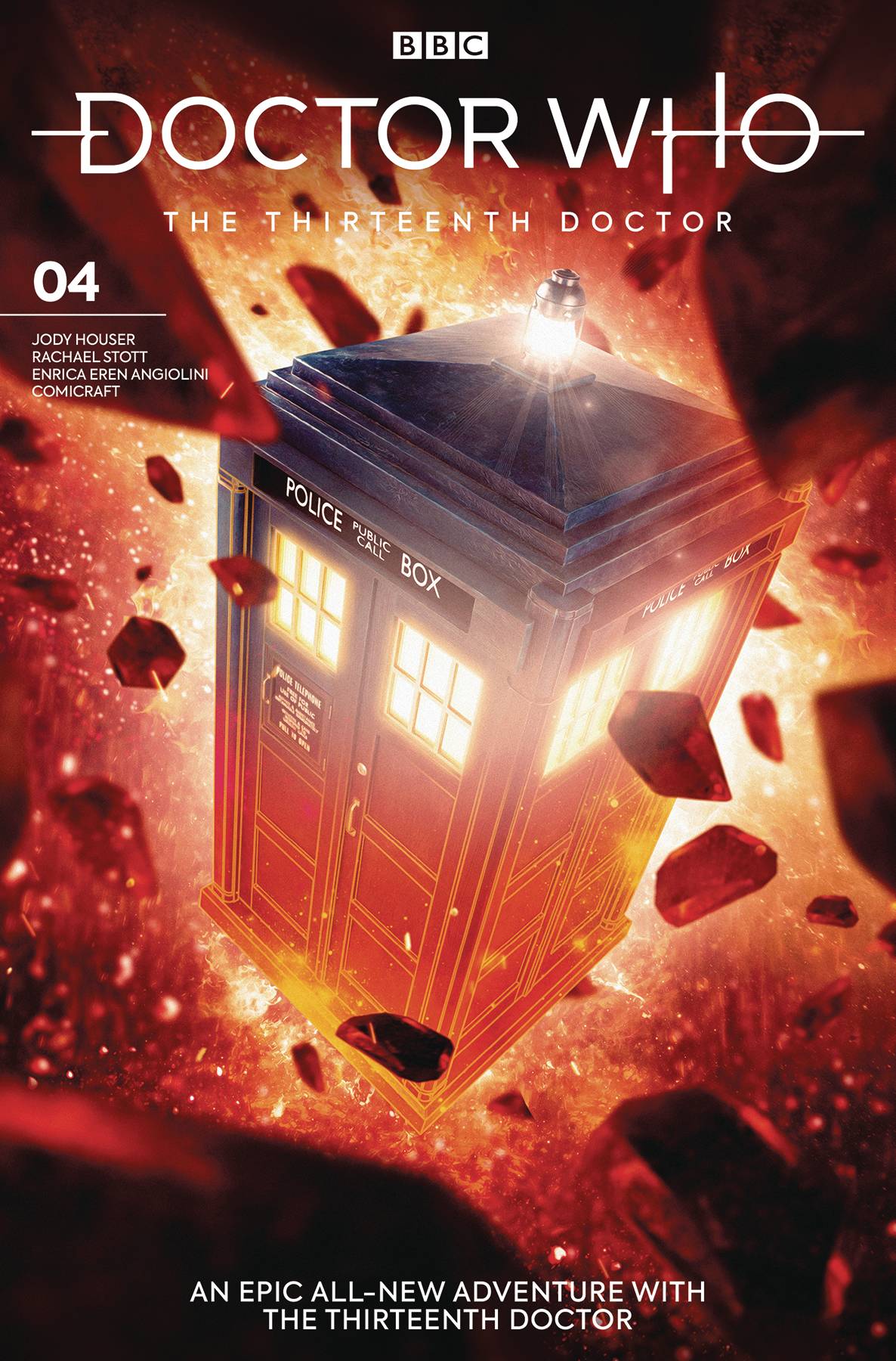 Titan Comics TITAN COMICS DOCTOR WHO 13TH #4 CVR B BROOKS