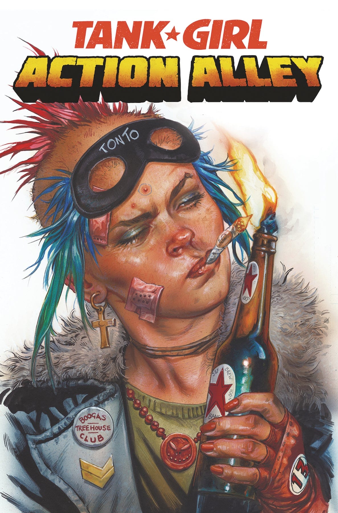 TITAN COMICS TRADE TANK GIRL TP VOL 01 ACTION ALLEY (MR)