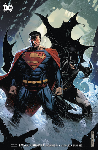 BATMAN SUPERMAN #5 CARD STOCK VAR ED - Packrat Comics