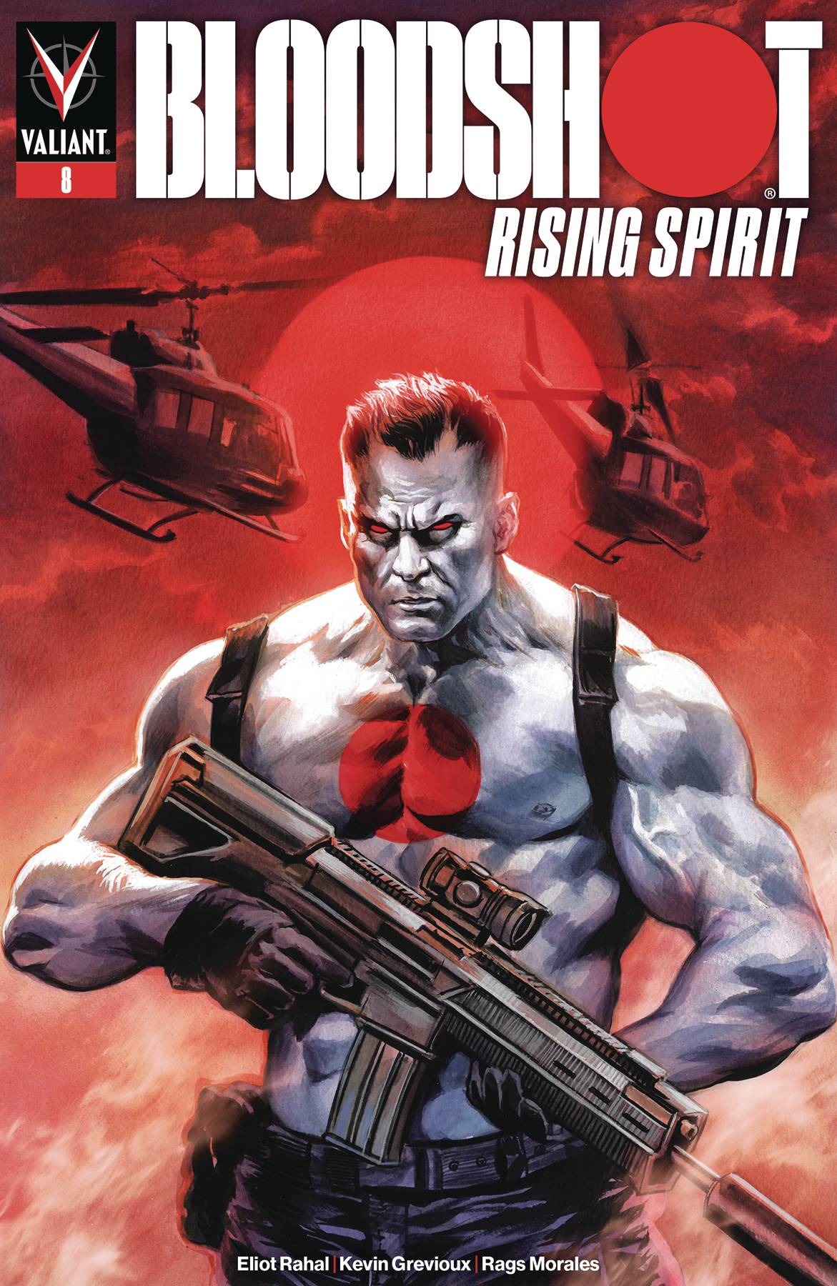 VALIANT ENTERTAINMENT LLC BLOODSHOT RISING SPIRIT #8 CVR A MASSAFERA