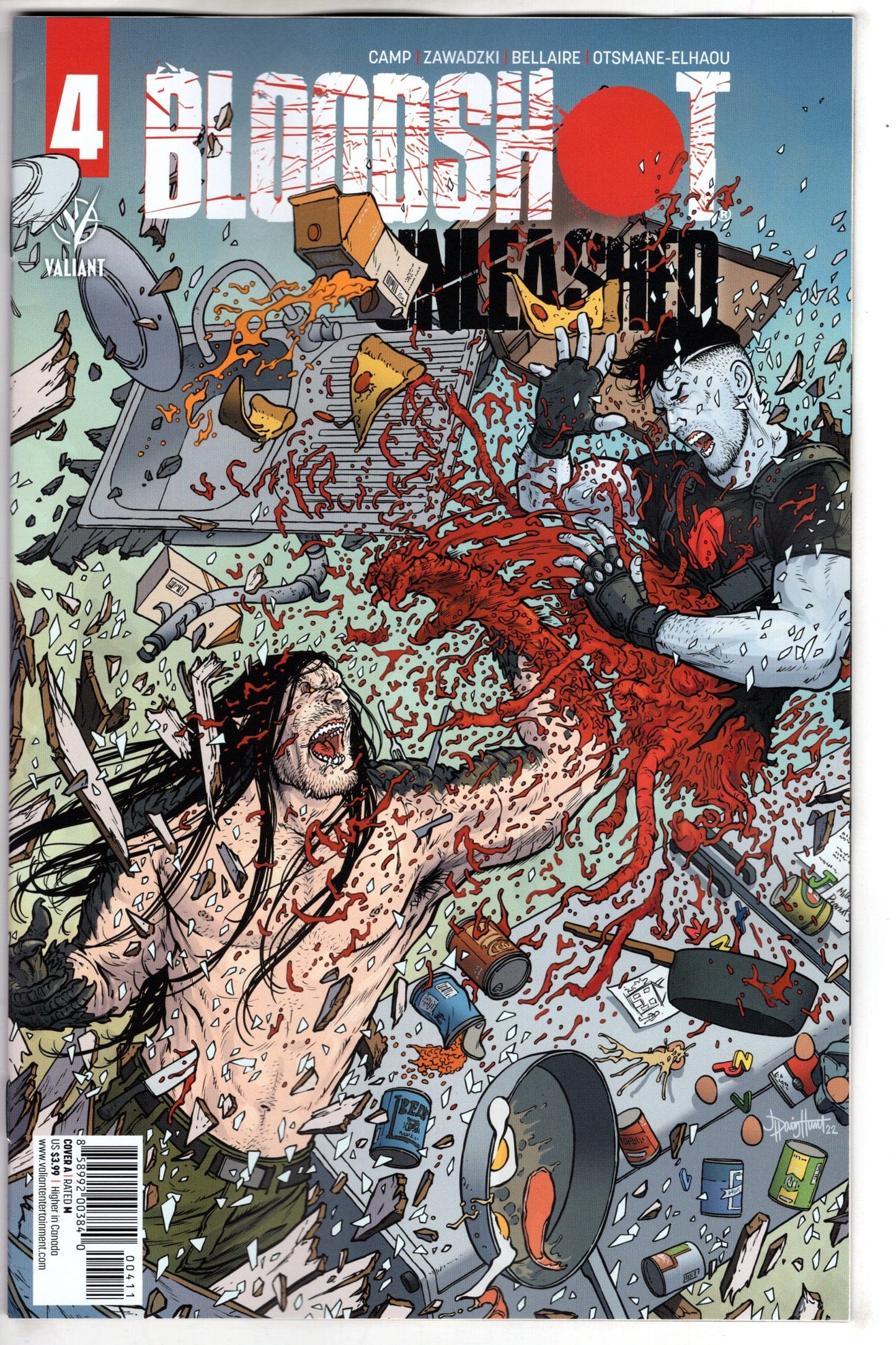 VALIANT ENTERTAINMENT LLC COMIC BOOK Bloodshot Unleashed #4 Cover A Davis-Hunt (Mature)