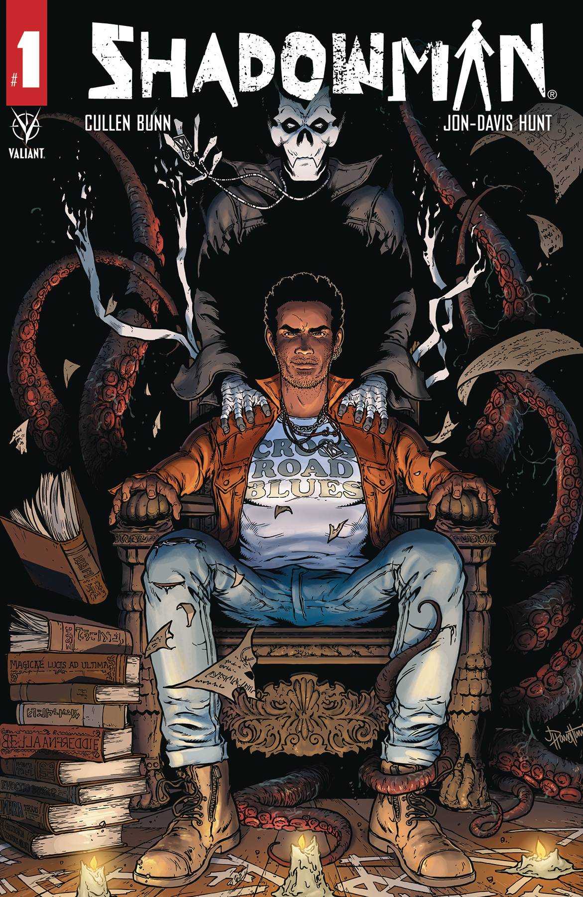 VALIANT ENTERTAINMENT LLC COMIC BOOK SHADOWMAN (2020) #1 CVR A DAVIS-HUNT (RES)