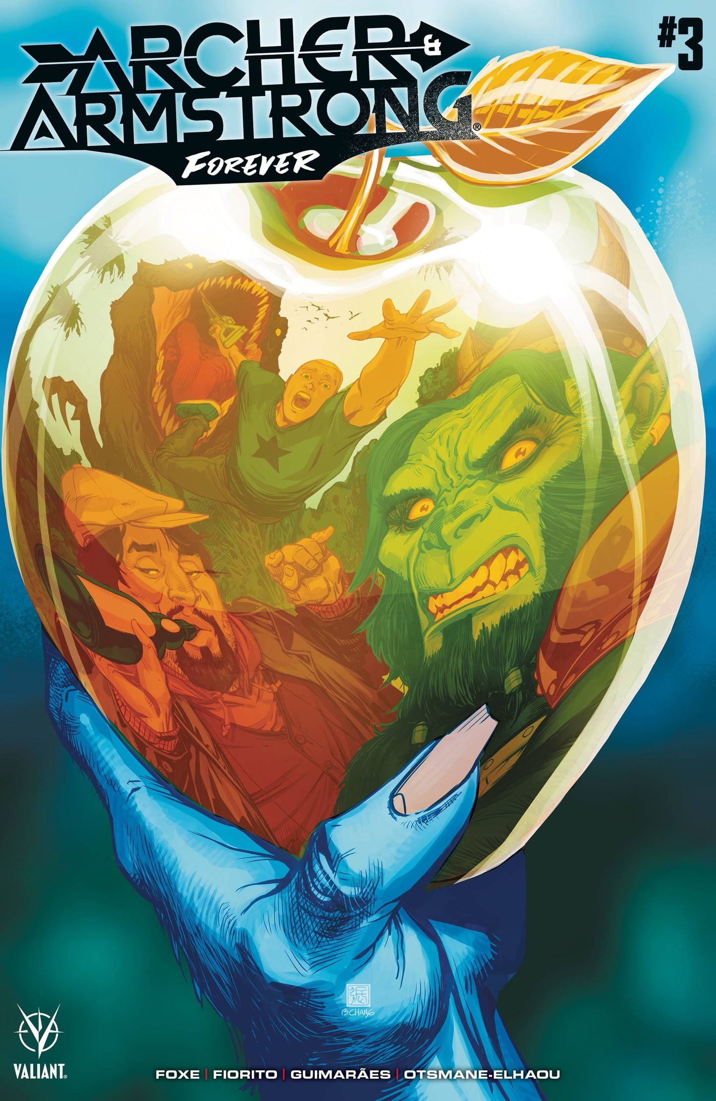 VALIANT ENTERTAINMENT LLC COMIC BOOK VF/NM ARCHER & ARMSTRONG FOREVER #3 CVR A CHANG