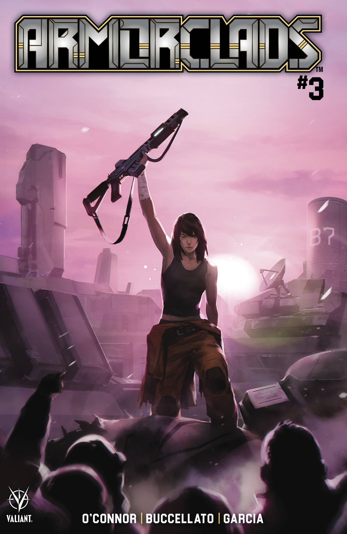 VALIANT ENTERTAINMENT LLC COMIC BOOK VF/NM ARMORCLADS #3 (OF 5) CVR A HUTOMO