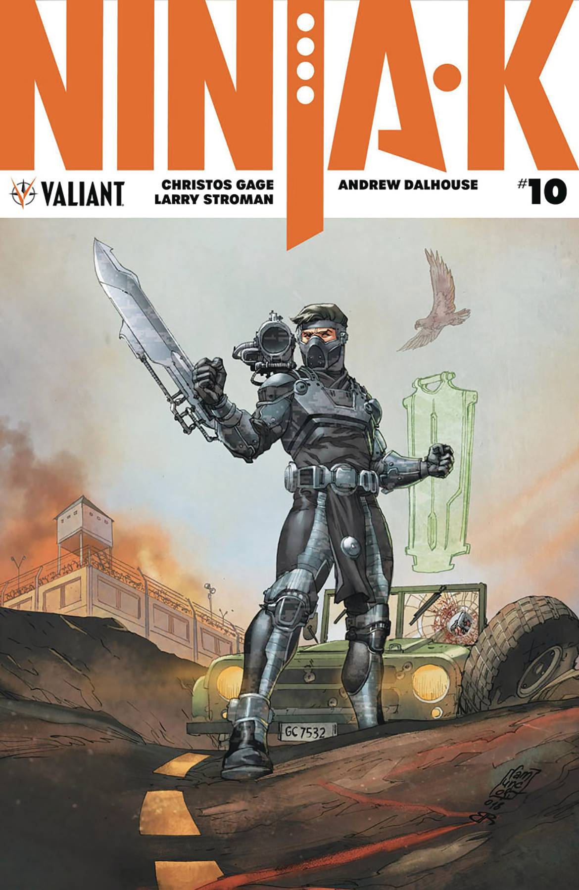 VALIANT ENTERTAINMENT LLC NINJA-K #10 (NEW ARC) CVR A CAMUNCOLI (Net)