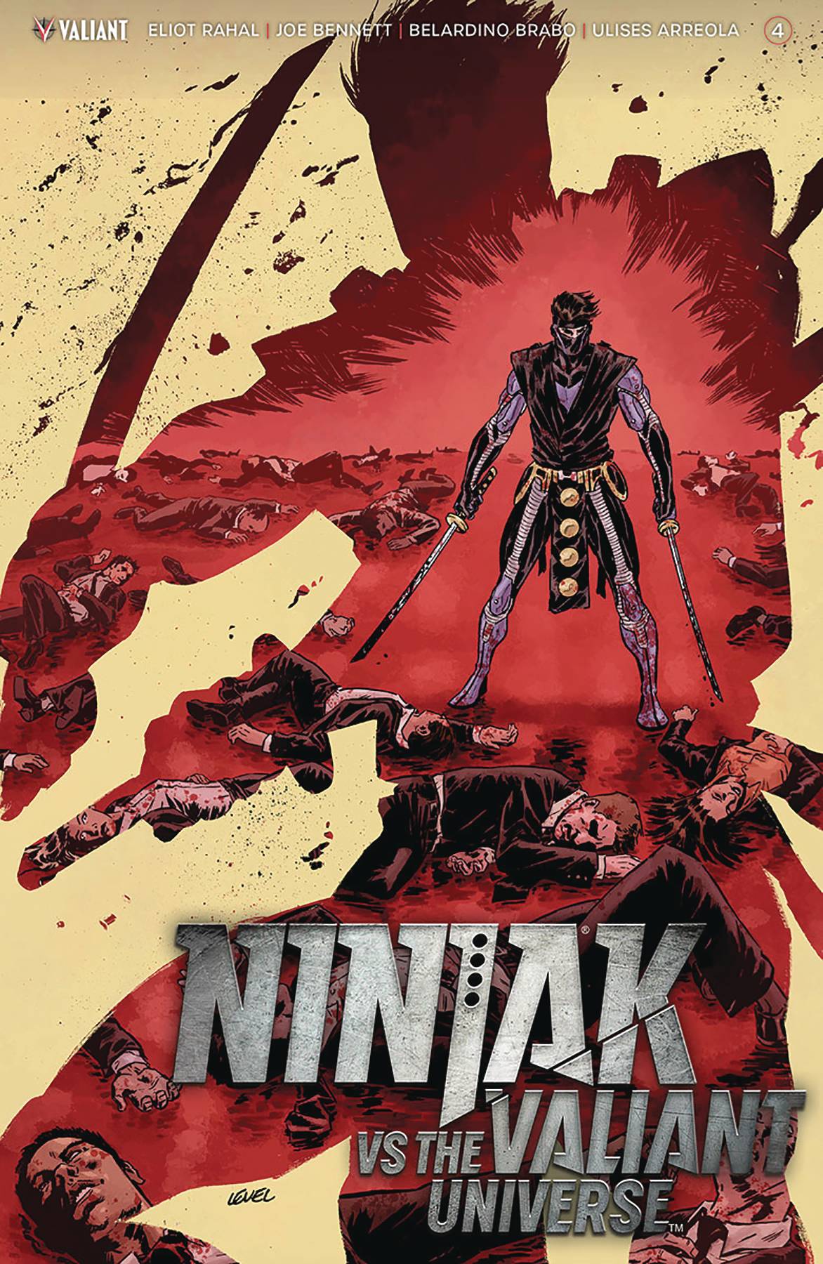 VALIANT ENTERTAINMENT LLC NINJAK VS VU #4 (OF 4) CVR A LEVEL