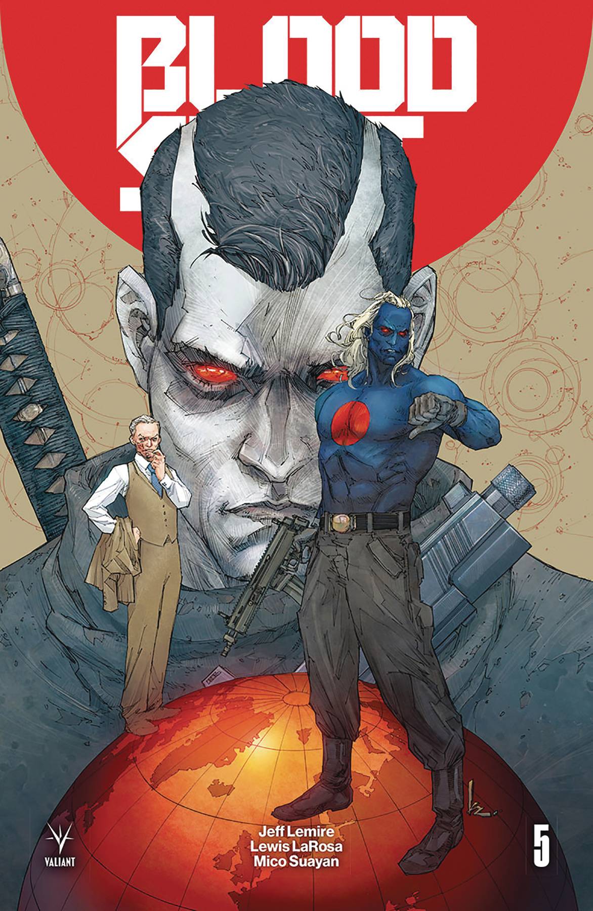 VALIANT ENTERTAINMENT LLC VALIANT COMICS BLOODSHOT SALVATION #5 CVR A ROCAFORT