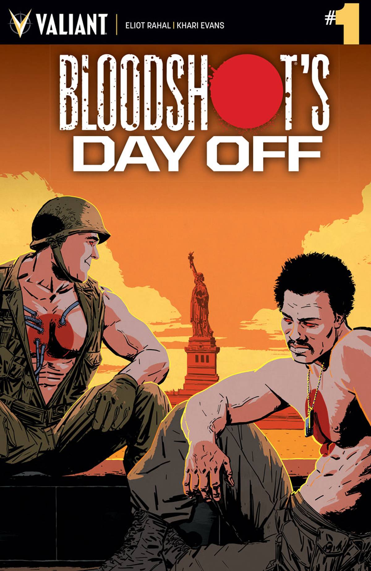 VALIANT ENTERTAINMENT LLC VALIANT COMICS BLOODSHOTS DAY OFF #1 CVR A KANO