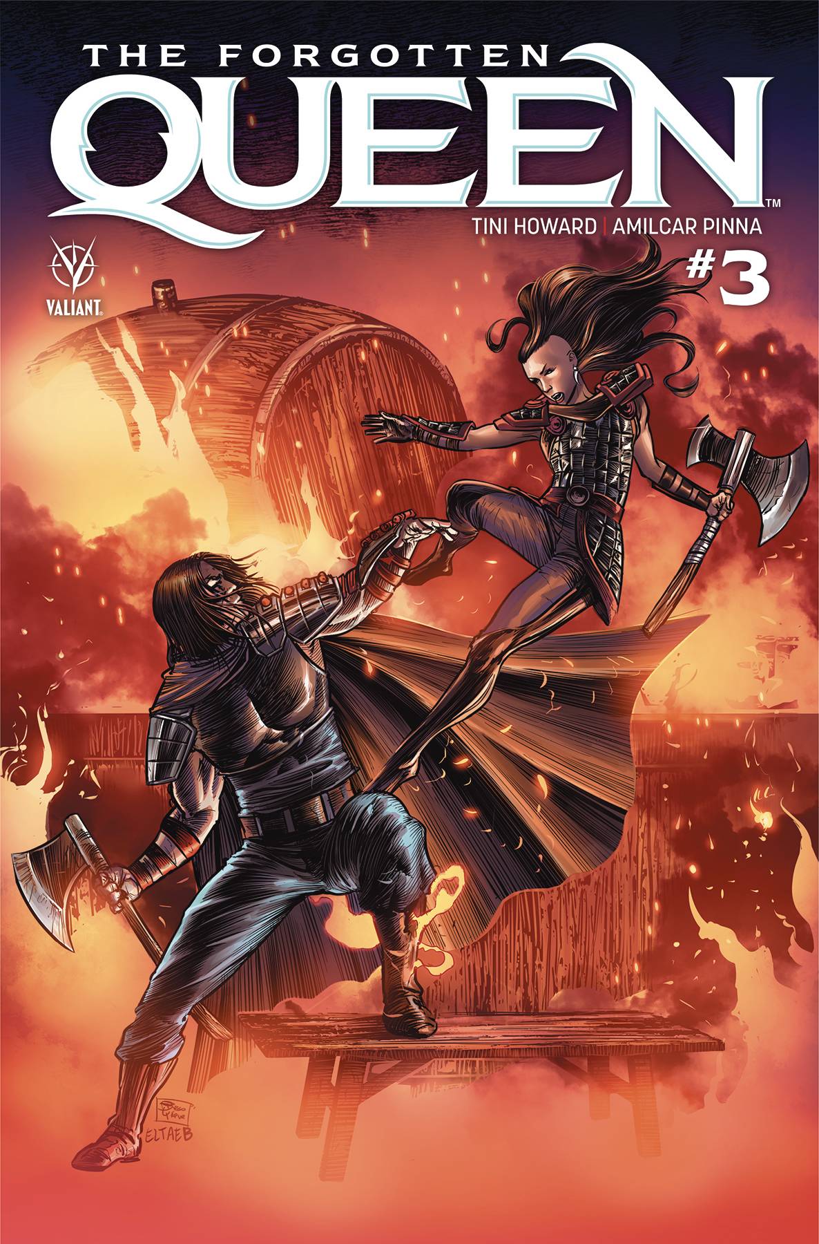 VALIANT ENTERTAINMENT LLC VALIANT ENTERTAINMENT LLC FORGOTTEN QUEEN #3 (OF 4) CVR C YAPUR