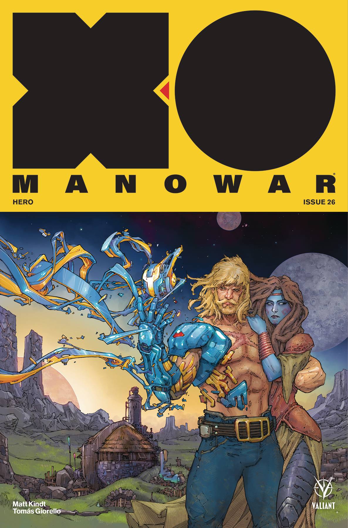 VALIANT ENTERTAINMENT LLC VALIANT ENTERTAINMENT LLC X-O MANOWAR (2017) #26 CVR A ROCAFORT