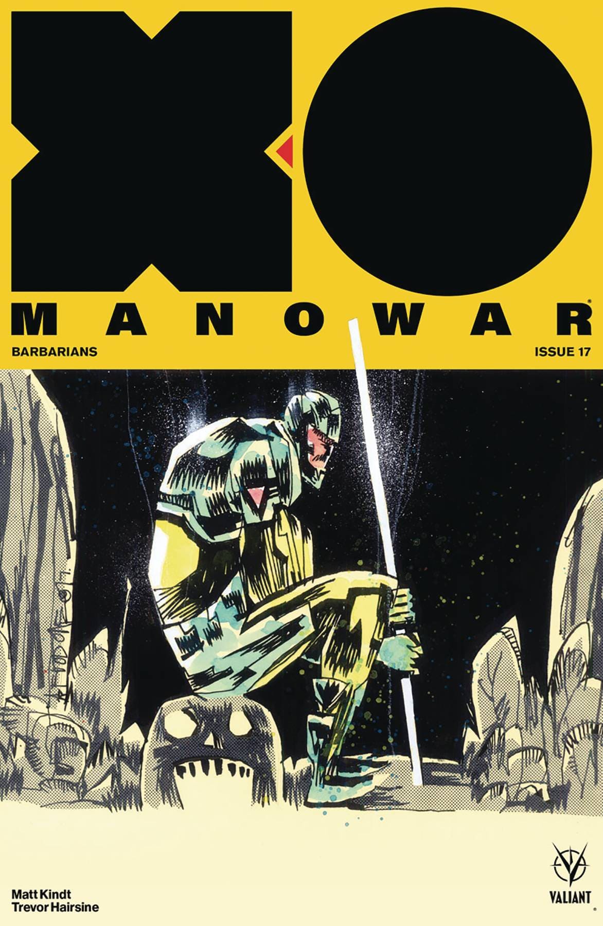 VALIANT ENTERTAINMENT LLC X-O MANOWAR (2017) #17 CVR B MAHFOOD