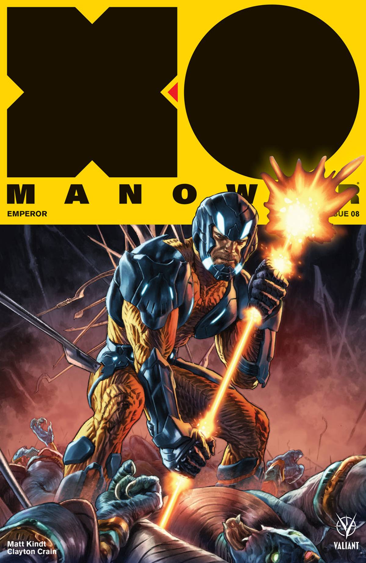 VALIANT ENTERTAINMENT LLC X-O MANOWAR (2017) #8 CVR A LAROSA