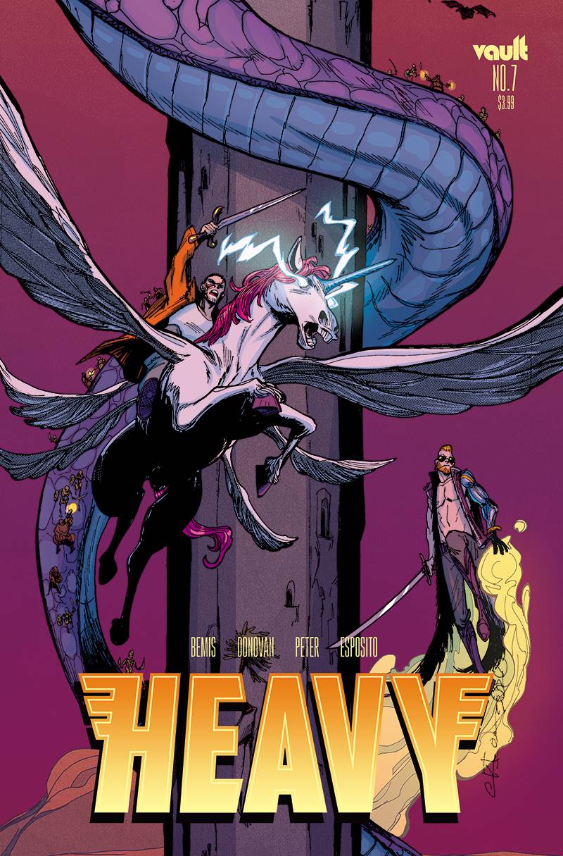VAULT COMICS COMIC BOOK HEAVY #7 CVR A DONOVAN