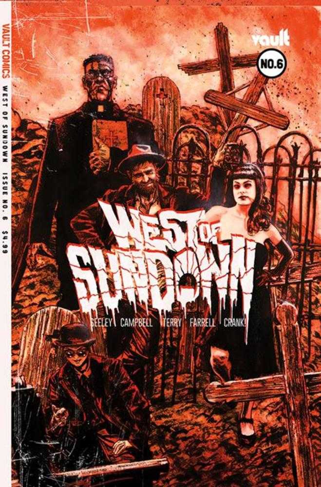 VAULT COMICS COMIC BOOK West Of Sundown #6 Cover A Aaron Campbell