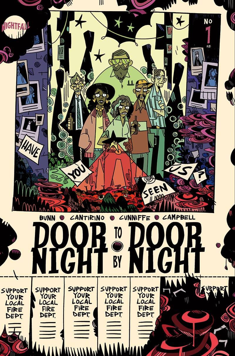 VAULT COMICS Comics DOOR TO DOOR NIGHT BY NIGHT #1 CVR C 5 COPY INCV ENGER