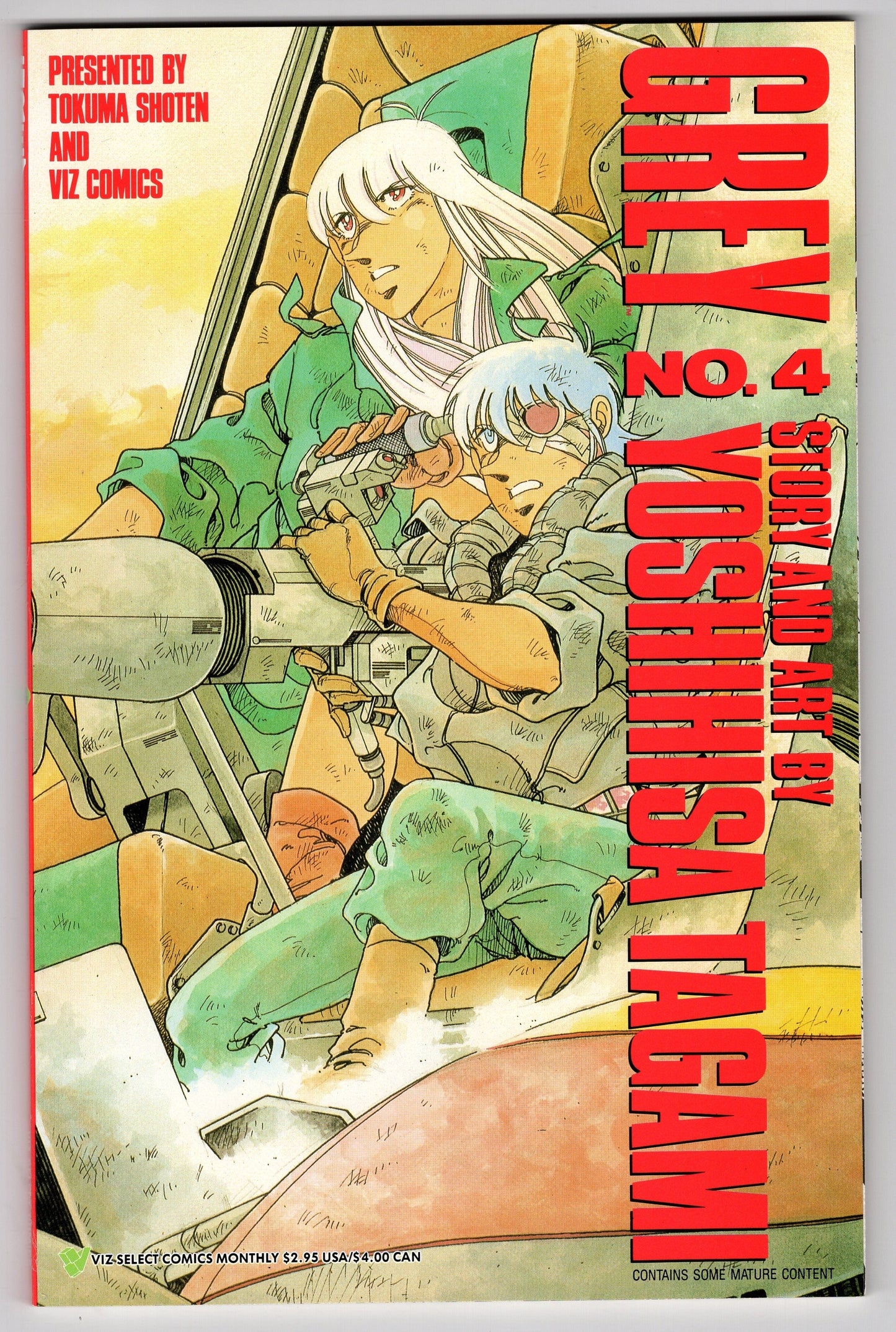 VIZ COMICS MANGA VF+ Grey #4