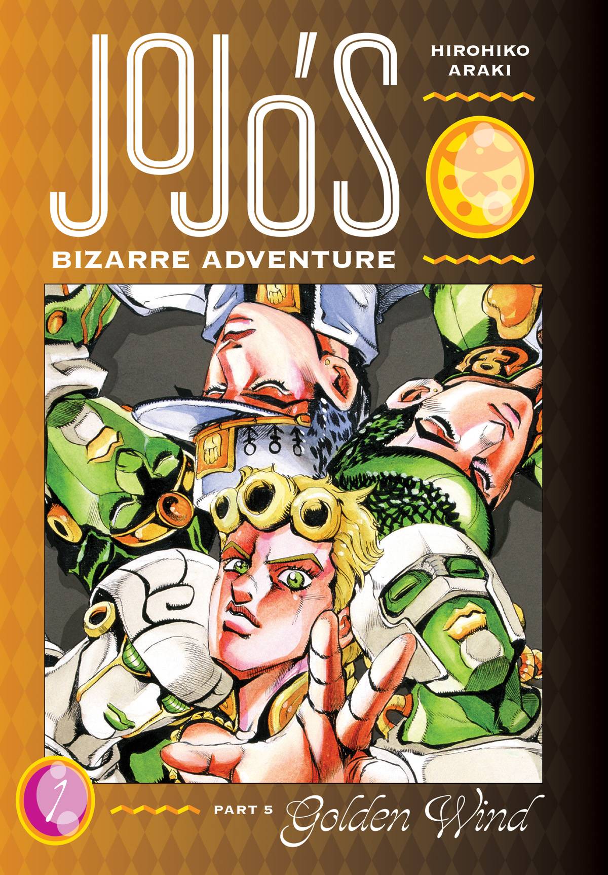 VIZ LLC MANGA JOJOS BIZARRE ADV PT 5 GOLDEN WIND HC VOL 01