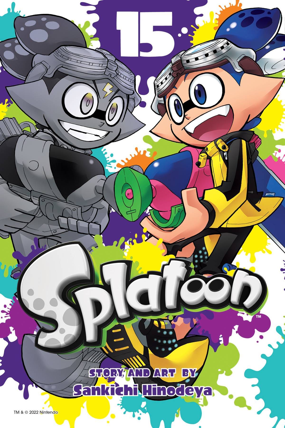 VIZ LLC MANGA SPLATOON GN VOL 15