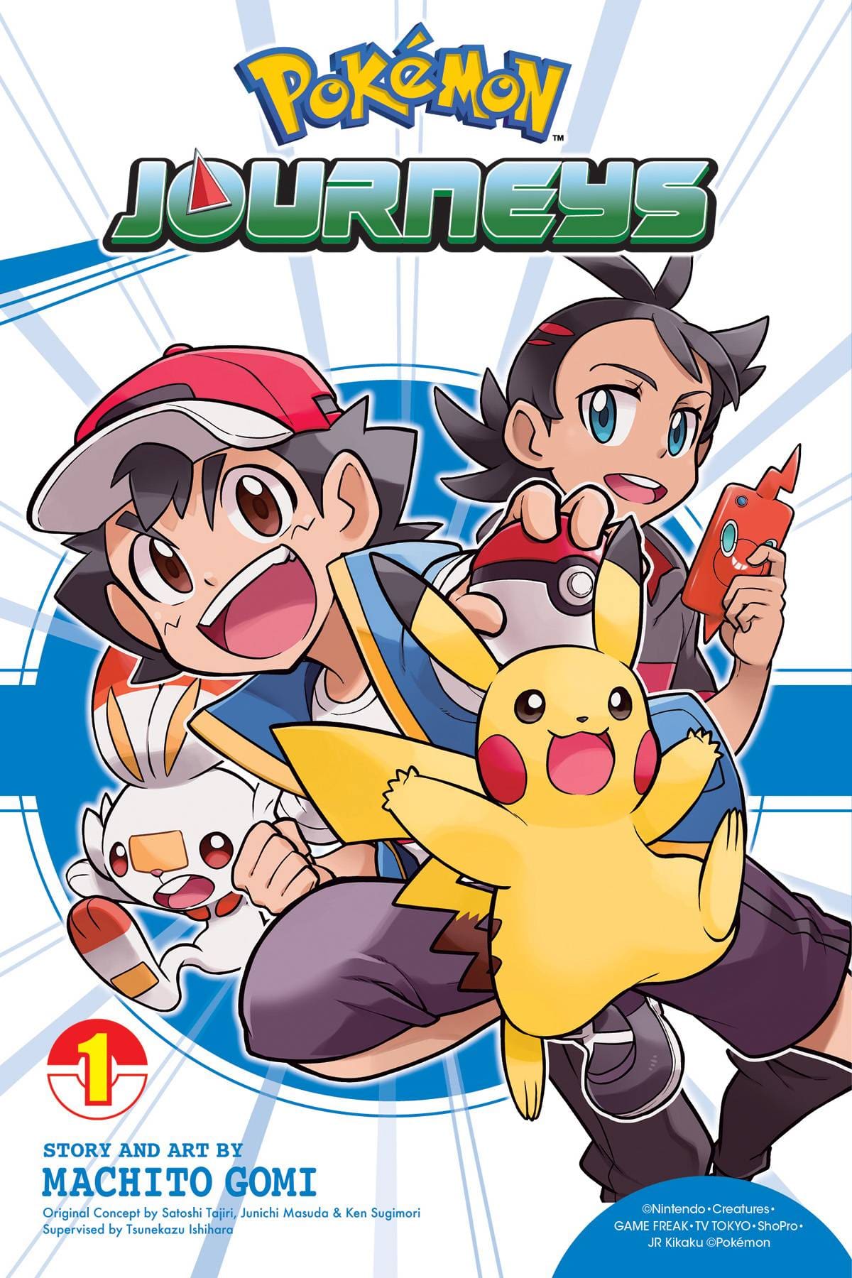 VIZ LLC MANGA VF/NM POKEMON JOURNEYS SERIES GN VOL 01 (C: 0-1-2)