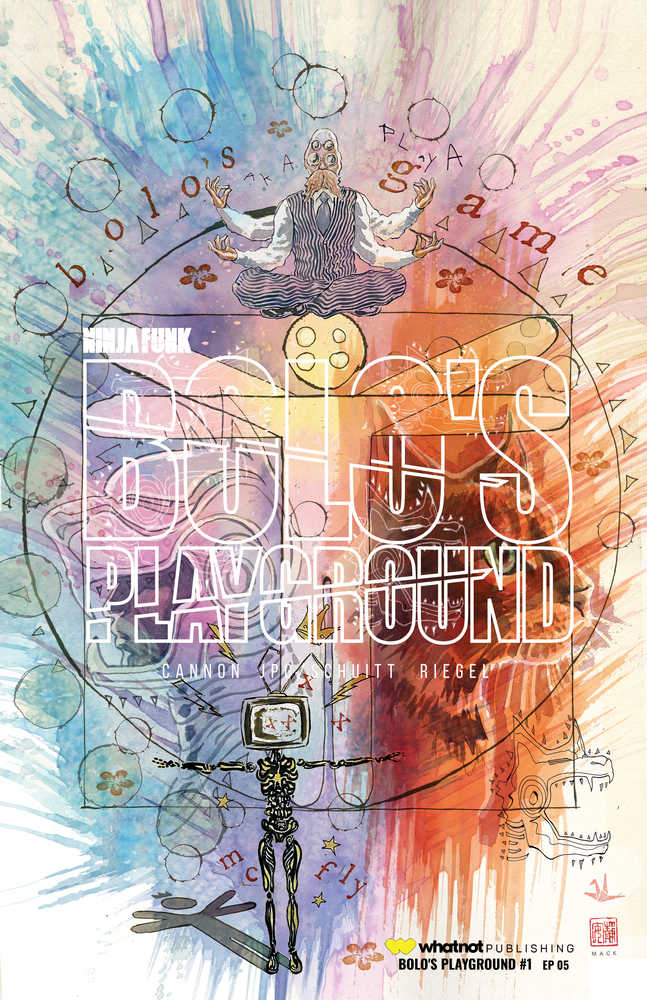 WHATNOT PUBLISHING COMIC BOOK Ninja Funk One Shot #1 Bolos Playground Cover A Mack (Mature)