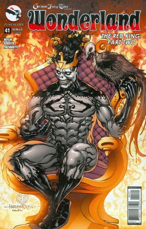 ZENESCOPE ENTERTAINMENT INC Comics VF GFT WONDERLAND #41 B CVR TOLIBAO (MR)
