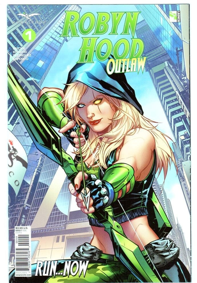 ZENESCOPE ENTERTAINMENT INC Comics VF ROBYN HOOD OUTLAW #1 CVR D RIVEIRO