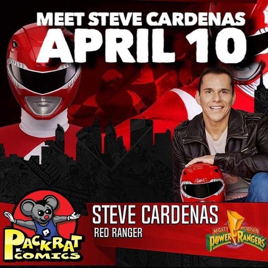 Meet Steve Cardenas from Power Rangers – Packrat Comics