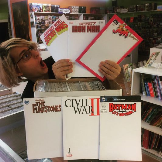 BLANK COVER COMIC FUNDRAISER