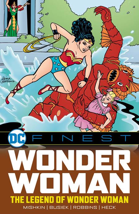 DC FINEST WONDER WOMAN THE LEGEND OF WONDER WOMAN TP (VF/NM)